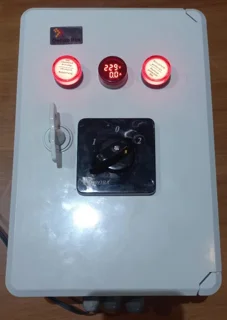 تابلو چنج اور دستی برای ژنراتور تکفاز خانگی